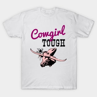 Cowgirl Tough Country Design T-Shirt